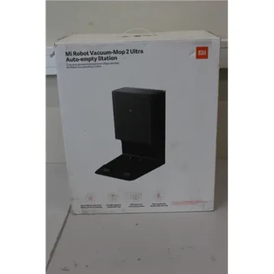 IZPĀRDOŠANA. Xiaomi Mi Robot Vacuum-Mop 2 Ultra Auto-empty station  |  Xiaomi  |  Auto-Empty Station  |  Melns  |  LIETOOTS