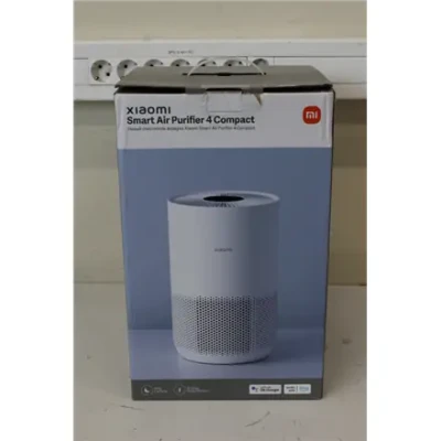 SALE OUT. Xiaomi Smart Air Purifier 4 Compact EU  |  Xiaomi Smart Air Purifier 4 Compact EU  |  27 W  |  Suitable for rooms up to 16-27 m²  |  White  |  DEMO, DAMAGED PACKAGING, MISSING: POWER ADAPTER AND MANUALS
