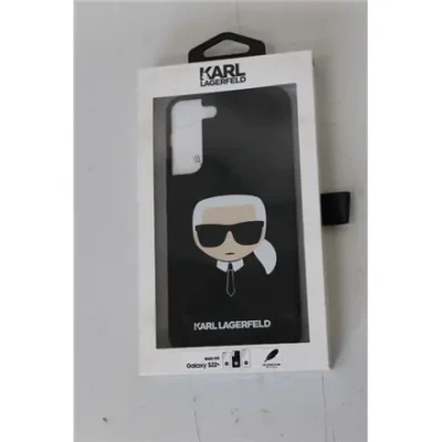 SALE OUT. Karl Lagerfeld KLHCS22MSLKHBK S22+ S906 black hardcase Silicone Karl`s Head DIRTY PACKAGING  |  Karl Lagerfeld DIRTY PACKAGING