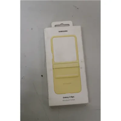 IZPĀRDOŠANA. Flap ECO-Leather Case EF-VF741PYE Flip6 (Yellow) EF-VF741PYEGWW DIRTY PACKAGING  |  Samsung DIRTY PACKAGING