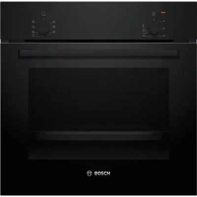 Bosch  |  HBF010BA1  |  Electric Oven  |  66 L  |  Manual Controls  |  59.5 × 59.4 cm  |  Black