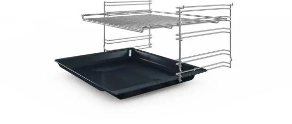 Bosch  |  HBF010BA1  |  Electric Oven  |  66 L  |  Manual Controls  |  59.5 × 59.4 cm  |  Black