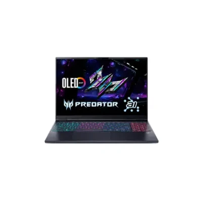 Acer  |  Predator Helios Neo 16S AI PHN16S-71-7556  |  Abyssal Black  |  16 "  |  OLED  |  WQXGA  |  2560 x 1600 pixels  |  Intel Core U7  |  255HX  |  16 GB  |  DDR5  |  Solid-state drive capacity 1000 GB  |  NVIDIA GeForce RTX 5060  |  GDDR7  |  8 GB  |
