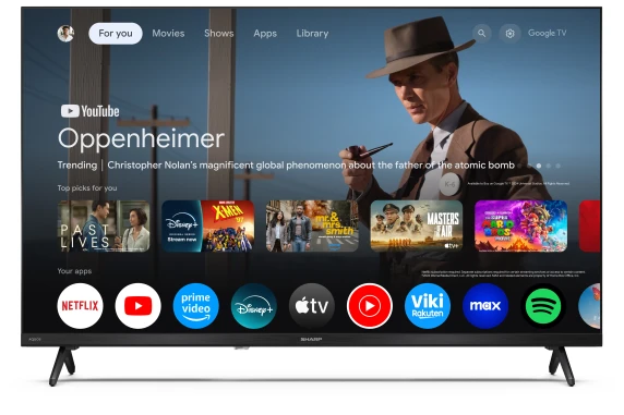 Sharp  |  32HF2265E  |  32  |  Smart TV  |  Google TV