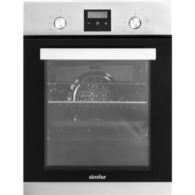 Simfer Oven  |  4207BERIM.1  |  47 L  |  Multifunctional  |  Manual  |  Pop-up knobs  |  Height 54.1 cm  |  Width 45 cm  |  Stainless Steel