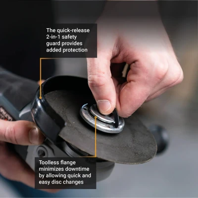 Batavia B.V. 18V Cordless Brushless Angle Grinder  |  125 mm