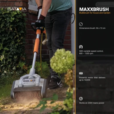 Batavia B.V. Maxxbrush 1020W Multi-Brush 26cm, Spiral Brush (Green)  |  1020 W