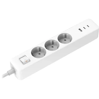 Xiaomi 20W Power Strip (2C1A) EU  |  Sockets quantity 3