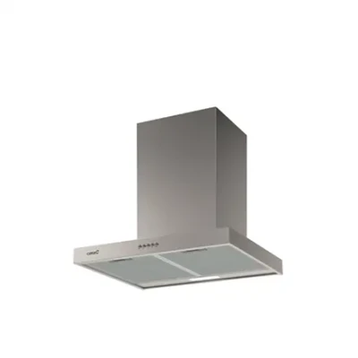 CATA Hood  |  S PLUS 6010 X  |  Wall mounted  |  Energy efficiency class C  |  Width 60 cm  |  637 m³ / h  |  Mechanical  |  LED  |  Inox