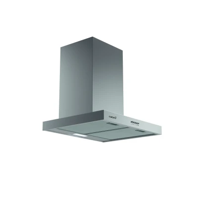 CATA Hood  |  S PLUS 6010 X  |  Wall mounted  |  Energy efficiency class C  |  Width 60 cm  |  637 m³ / h  |  Mechanical  |  LED  |  Inox