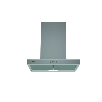 CATA Hood  |  S PLUS 6010 X  |  Wall mounted  |  Energy efficiency class C  |  Width 60 cm  |  637 m³ / h  |  Mechanical  |  LED  |  Inox