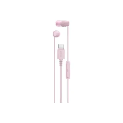 Наушники Sony  |  IER‑EX15C  |  Провода  |  Внутриканальные  |  Микрофон  |  Розовый