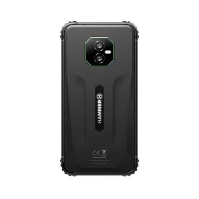 Hammer Ranger (Зеленый) DS 6.1" IPS TFT 720x1560 / 2GHz / 256GB / 6GB RAM / Android 15 / microSDXC / WiFi,BT,4G  |  Hammer