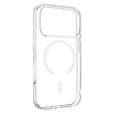 Fixed Back cover  |  Apple  |  iPhone 17 Pro  |  TPU / PC  |  Transparent  |  MagPure