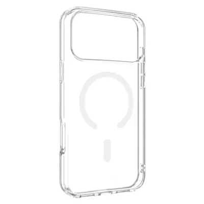 Fixed Back cover  |  Apple  |  iPhone 17 Pro Max  |  TPU / PC  |  Transparent  |  MagPure