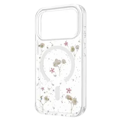 Fixed MagBloom  |  Back cover  |  Apple  |  iPhone 17 Pro  |  TPU  |  Blush Plum