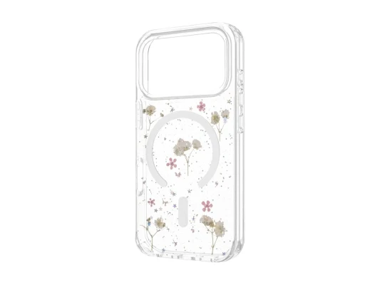 Fixed MagBloom  |  Back cover  |  Apple  |  iPhone 17 Pro  |  TPU  |  Blush Plum