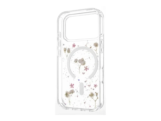 Fixed MagBloom  |  Back cover  |  Apple  |  iPhone 17 Pro  |  TPU  |  Blush Plum