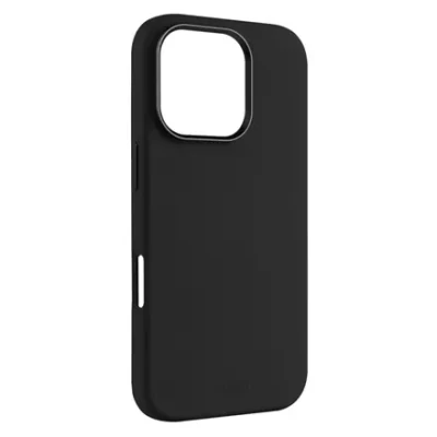 Fixed Back cover  |  Apple  |  iPhone 17 Pro Max  |  Liquid silicon  |  Black  |  MagFlow