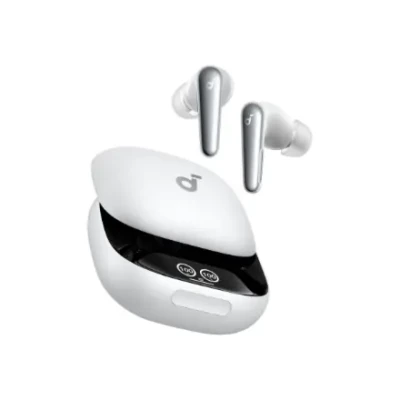 Anker Soundcore True-Wireless austiņas  |  Liberty 4 Pro  |  Iebūvēts mikrofons  |  Bluetooth  |  Balta