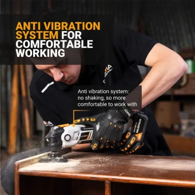 Batavia B.V. 18V Cordless Anti-Vibration Multitool - Without Battery and Charger