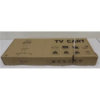 SALE OUT. Sunne 37-70", Fixed height  |  Sunne Floor stand  |  S112 multifunctional Mobile TV cart  |  Tilt  |  37-70 "  |  DAMAGED PACKAGING  |  Black