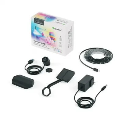 Nanoleaf 4D V2 TV Screen Mirror + Light Strips Kit (for TV & Monitor up to 65'')  |  24 W  |  Multicolor RGB