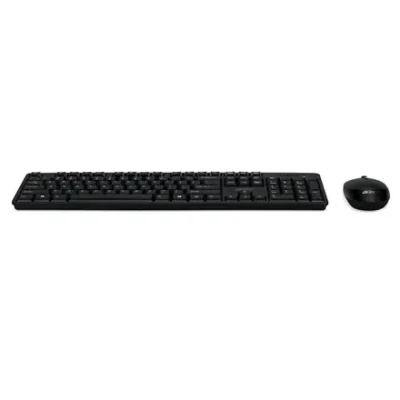 Acer Keyboard and Mouse AAK410 (Retail Pack)  |  Keyboard and Mouse Set  |  Wireless  |  US  |  Black