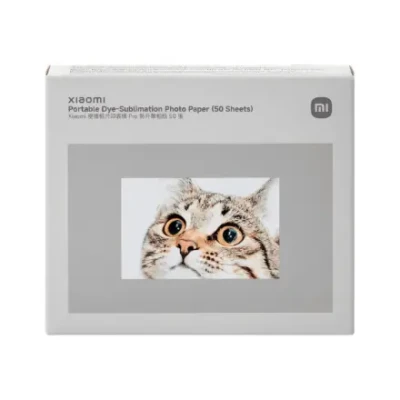 Xiaomi Portable Dye-Sublimation Photo Paper (50 Sheets)  |  Xiaomi
