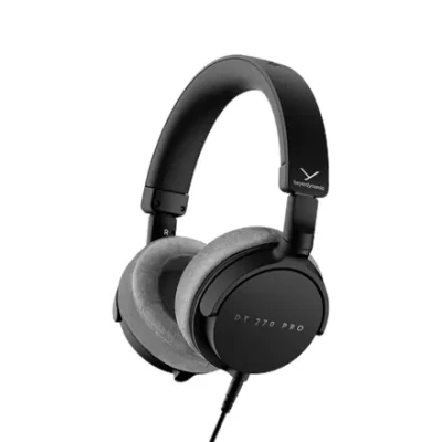 Beyerdynamic DT 270 PRO Kompakti austiņi studijām ar divpusēju kabeļa savienotāju (noņemams) Stereo jack 3,5mm ar adapteri uz 6,3  |  Beyerdynamic