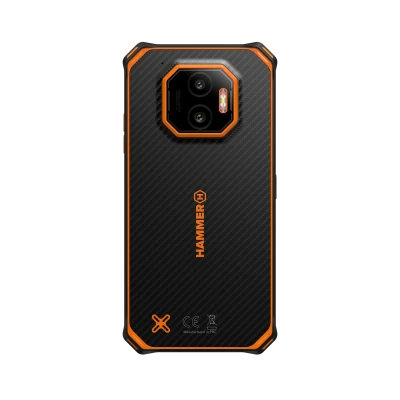 Hammer Energy X2  |  Черный / Оранжевый  |  6.1 "  |  IPS  |  1560 x 720 пикселей  |  Mediatek  |  Dimensity 6300  |  Внутренняя оперативная память 6 ГБ  |  128 ГБ  |  microSD  |  Две SIM-карты  |  4G  |  5G  |  Разрешение основной камеры 50 МП  |  Androi