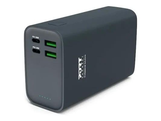 PORT CONNECT Внешний аккумулятор USB-C PD  |  26800 мАч  |  Синий