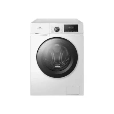 TCL FF1024WA0 Washing machine, A-10%, Front loading, Washing capacity 10 kg, 1400 RPM, Depth 62.5 cm, White  |  TCL