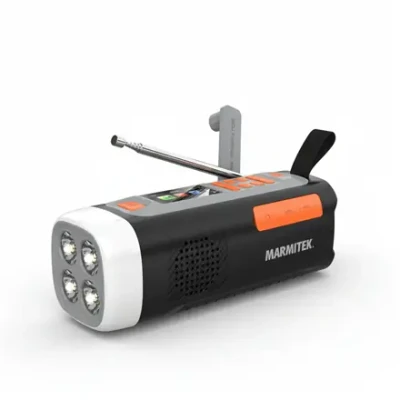 Marmitek RESQ 200 outdoor radio, Black  |  Marmitek