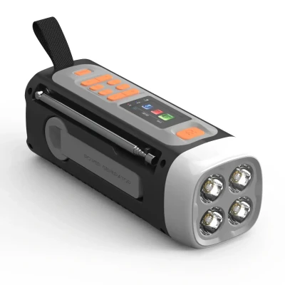 Marmitek RESQ 200 outdoor radio, Black  |  Marmitek