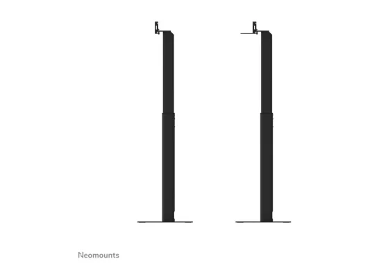 Neomounts AV80-500BL Videobar floor stand - VESA - max 10 kg - universal, Black  |  Neomounts
