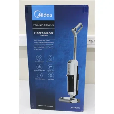 РАСПРОДАЖА. Midea X10 Wet and Dry Cordless Vacuum Cleaner, Black  |  Midea Cordless Vacuum Cleaner  |  X10 Wet and Dry  |  220 W  |  22.2 V  |  Operating time (max) 35 min  |  Black  |  Warranty 24 month(s)  |  USED, DIRTY, SCRATCHES