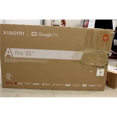 IZPĀRDOŠANA. Xiaomi QLED TV A Pro 2026 55''  |  Xiaomi QLED TV A Pro 2026  |  55  |  Smart TV  |  Google TV  |  4K UHD  |  DAMAGED PACKAGING