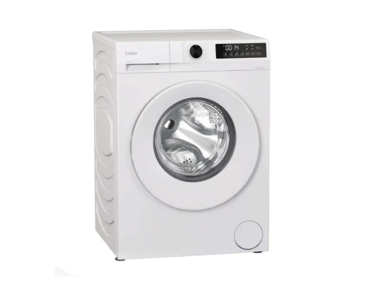 Candy GD 48S6-S Washing Machine  |  8 kg  |  1400 RPM  |  Depth 53.3 cm  |  Energy Class A  |  White