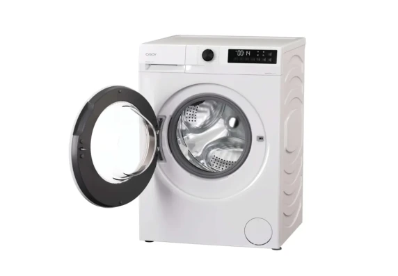 Candy GD 48S6-S Washing Machine  |  8 kg  |  1400 RPM  |  Depth 53.3 cm  |  Energy Class A  |  White