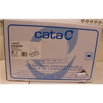 SALE OUT. Cata GL 45 X  / C Hood, 820m3 / h, 65dB, BT3 Engie, 280W, stainless steel  |  SALE OUT. CATA  |  Hood  |  GL 45 X  / C  |  Built-in  |  Energy efficiency class A  |  Width 50 cm  |  820 m³ / h  |  Touch  |  EcoLed  |  Stainless steel  |  DAMAGED