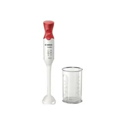 Bosch  |  Hand Blender  |  MSM64010 ErgoMixx  |  Hand Blender  |  450 W  |  Number of speeds 2  |  Turbo mode  |  White