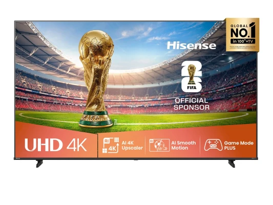 Hisense 4K TV  |  85A6Q  |  85  |  Smart TV  |  VIDAA  |  UHD  |  Black