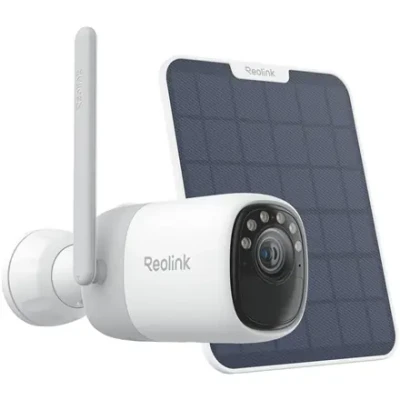 Reolink Wireless Pan & Tilt Long Lasting Solar / Battery Camera with Spotlights  |  Altas Series B630 with Solar Panel  |  Bullet  |  4 MP  |  4mm / F1.0  |  Micro SD, Max. 512 GB