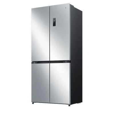 Xiaomi Mijia Refrigerator Cross Door 502L EU  |  Energy efficiency class E  |  Free standing  |  Side by Side  |  Height 191.2 cm  |  No Frost system  |  Fridge net capacity 326 L  |  Freezer net capacity 176 L  |  37 dB  |  Brushed Silver