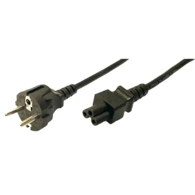 Logilink  |  Black CEE7 / 7 Schuko  |  C5 coupler