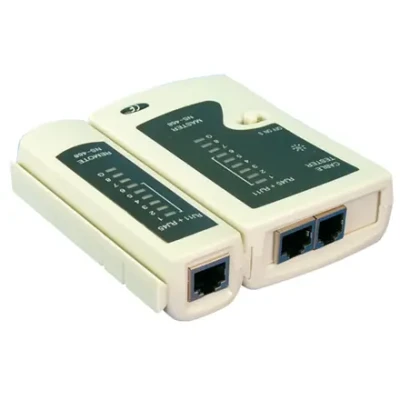 Logilink  |  Cable tester for RJ11, RJ12 and RJ45 with remote unit