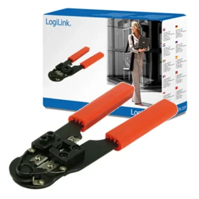 Logilink  |  Crimping tool for RJ45 with cutter metal
