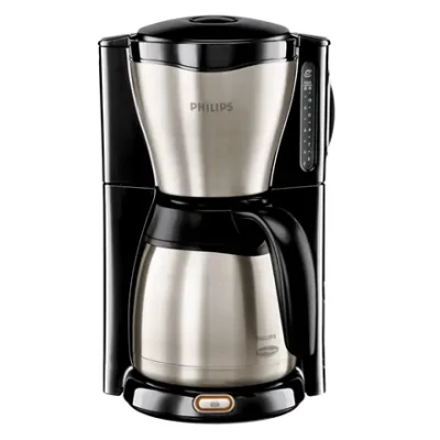 Philips  |  Drip Coffee Maker  |  Café Gaia HD7546 / 20  |  1000 W  |  Black / Silver