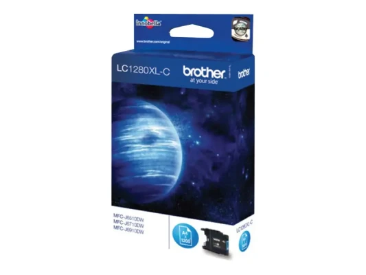 Brother LC1280XLC  |  Ink Cartridge  |  Cyan